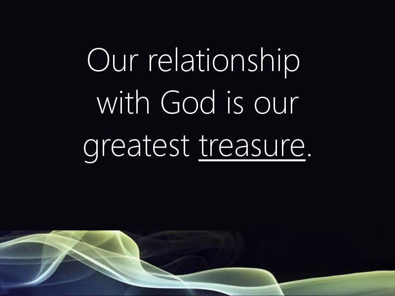 what is our relationship with god